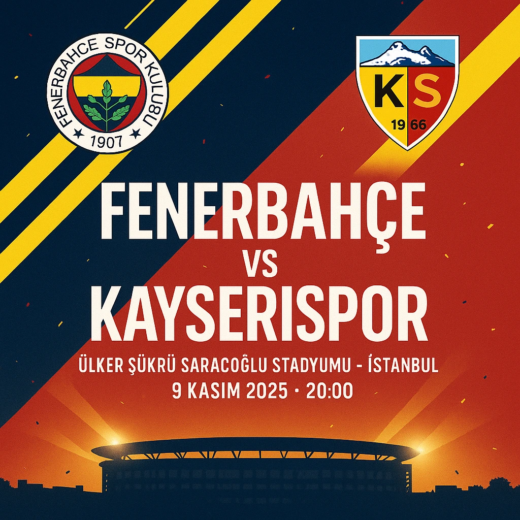 Fenerbahçe - Kayserispor Maçı Heyecanı - Banabilet Blog