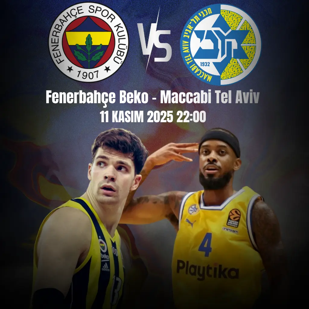 Fenerbahçe Beko - Maccabi Tel Aviv Basketbol Maçı - Banabilet Blog