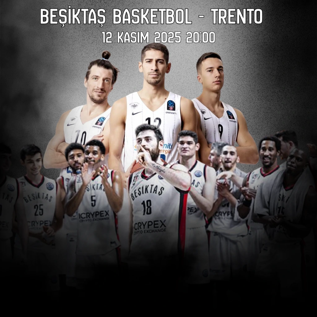 Beşiktaş Basketbol - Trento Maçı - Banabilet Blog
