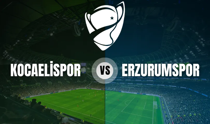 Kocaelispor - Erzurumspor Ziraat Türkiye Kupası